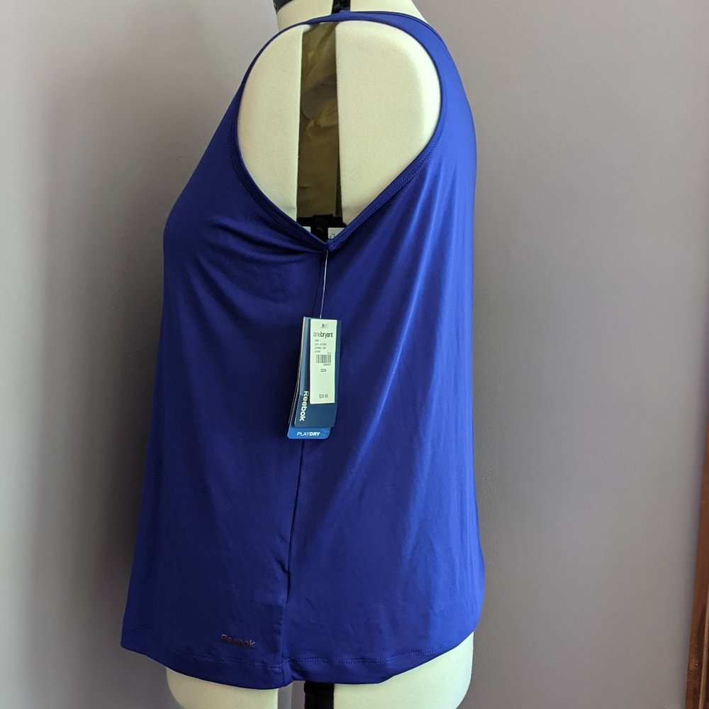 Lane Bryant/Reebok royal blue play dry active tank - Picture 2 of 6